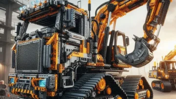 LEGO Technic Caminhão FMX e Escavadeira Elétrica EC230: Potência e Realismo