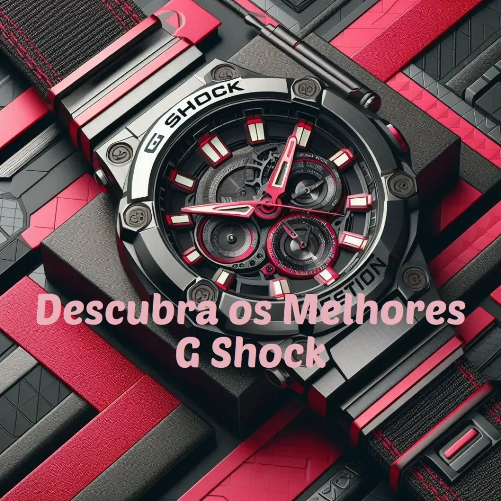 Os 5 Melhores Modelos de  Relogio Masculino G Shock