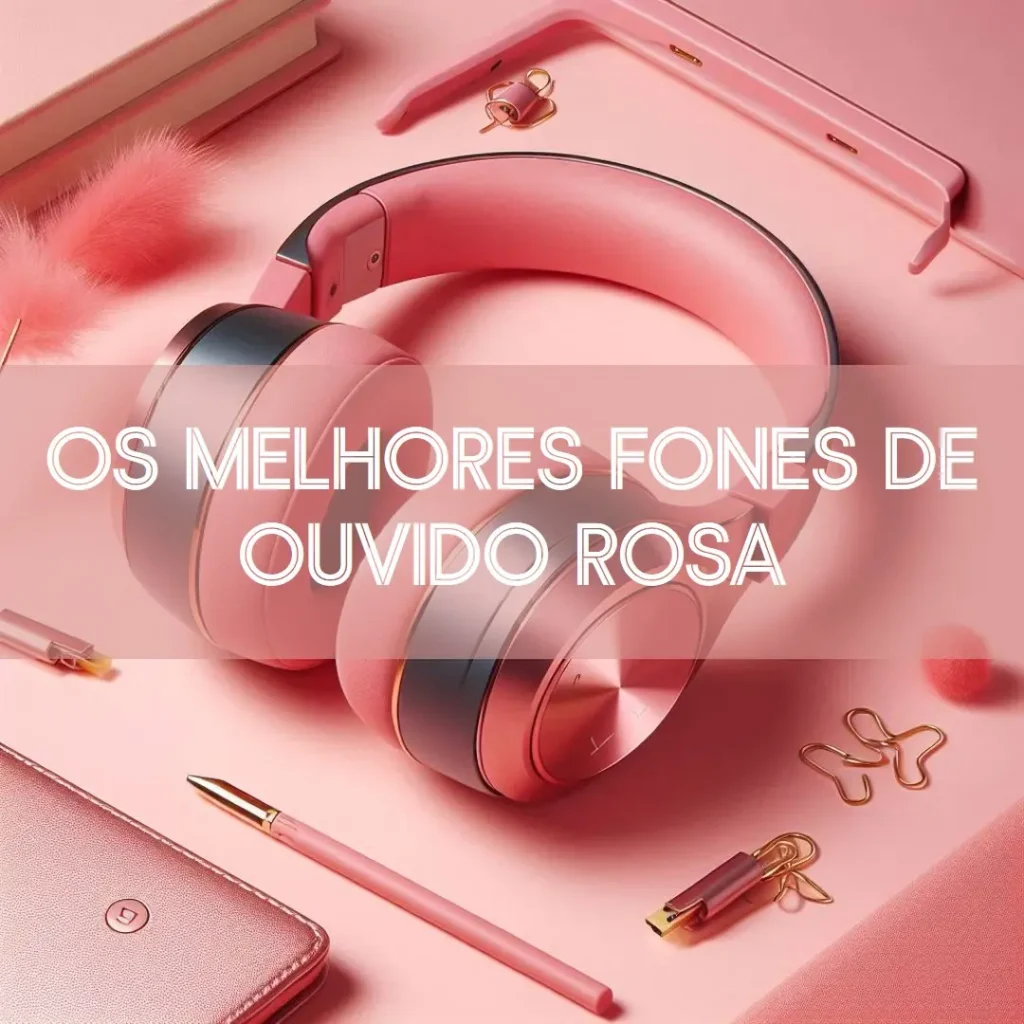 Top 5  fone de ouvido sem fio rosa