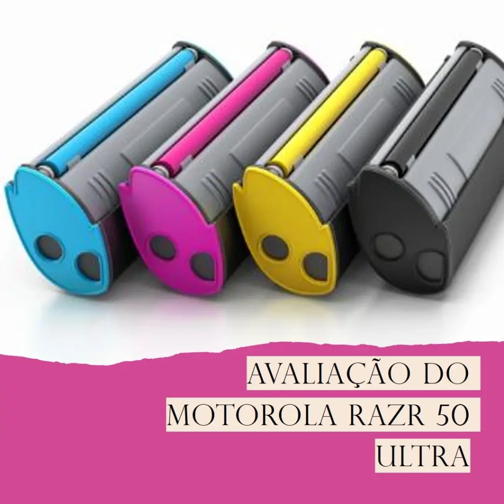 Smartphone Motorola Razr 50 Ultra - Tela dobrável 6,9" pOLED e 512GB de Armazenamento