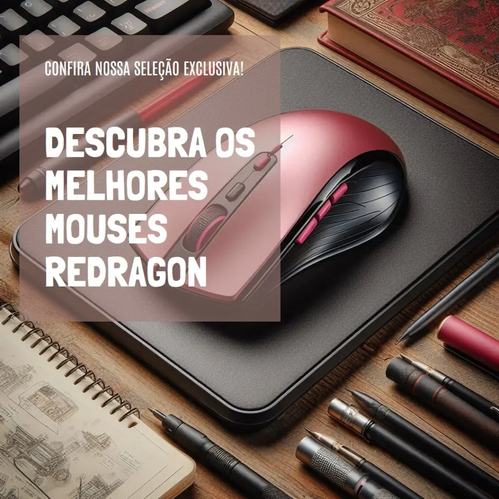 Os 5 Melhores Modelos de  mouse Redragon sem fio