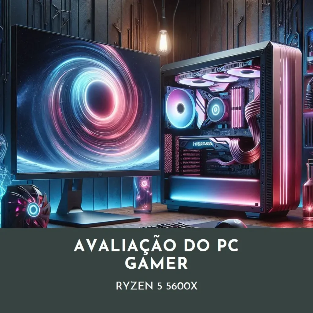 Pc Gamer Amd Ryzen 5 5600X: Desempenho e Qualidade para Gamers Exigentes