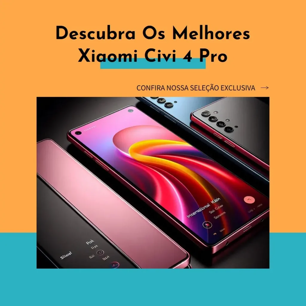 Melhores 5  Xiaomi Civi 4 Pro