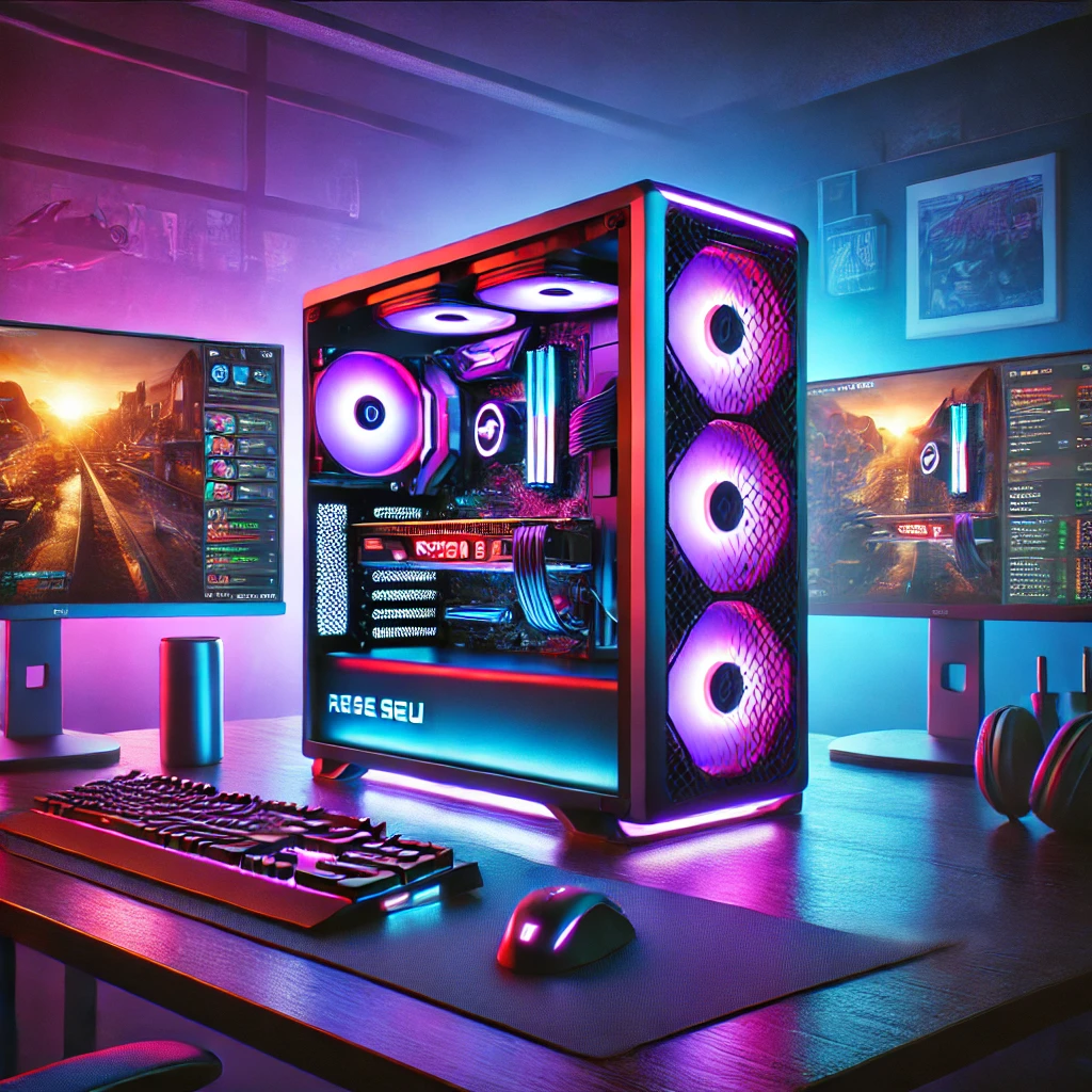 Monte seu PC: AMD Ryzen 5 5500, Radeon RX 580, 16GB RAM, SSD 480GB