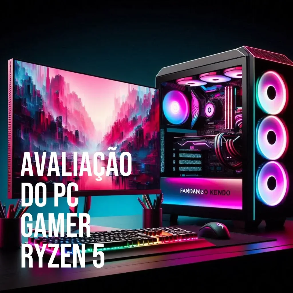 PC Gamer Ryzen 5 5600G com SSD 512GB e 32GB RAM: Potência e Velocidade