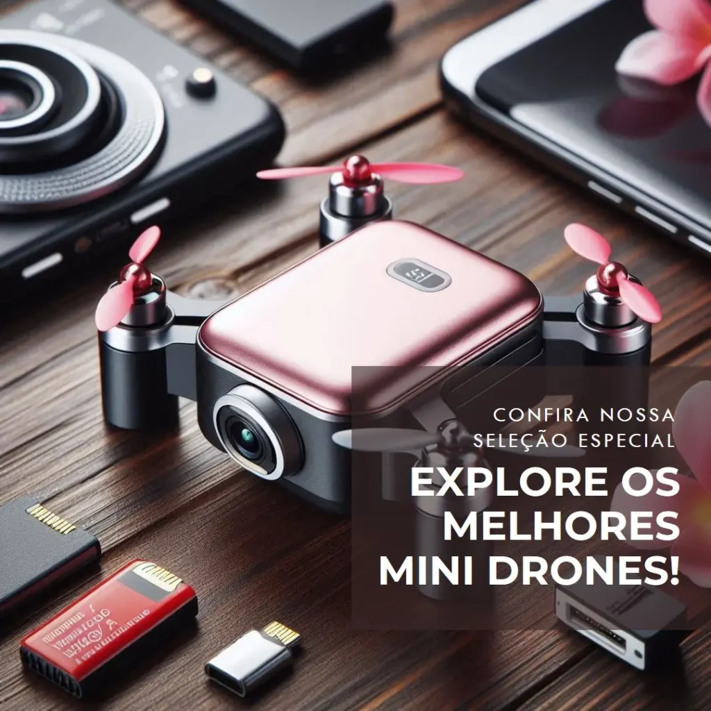 Melhores 5  mini drone com câmera