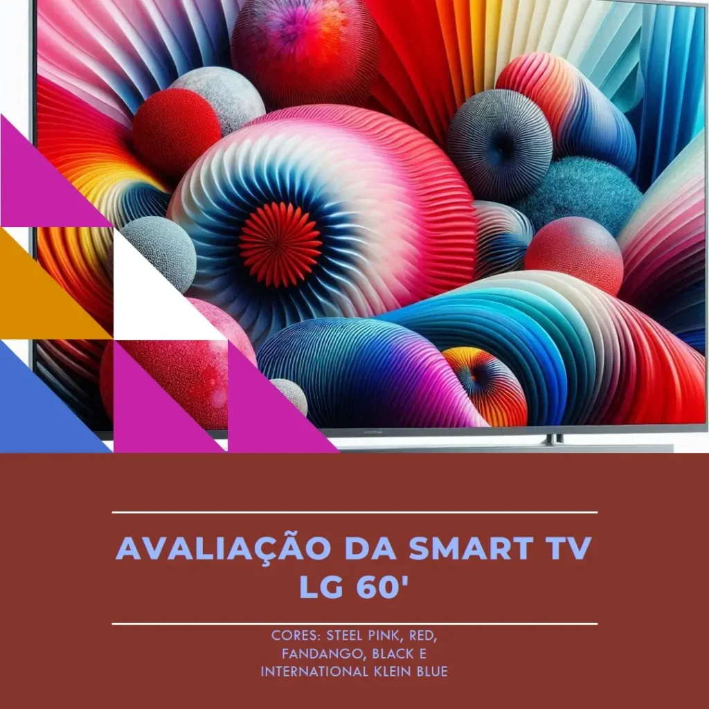 2022 Smart TV LG 60' 4K UHD com WiFi, Bluetooth e HDR