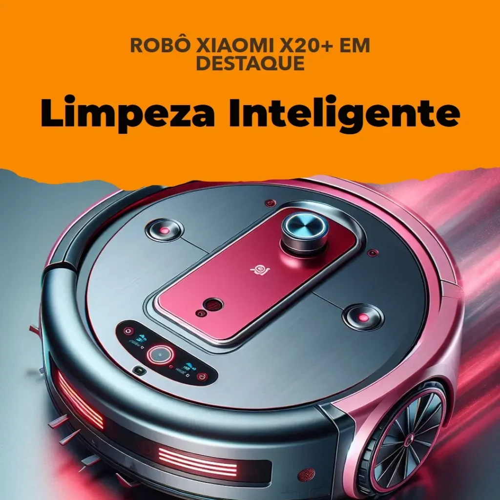 Xiaomi Robot Vacuum X20+: Potência de Sucção e Funções Avançadas para Limpeza Completa