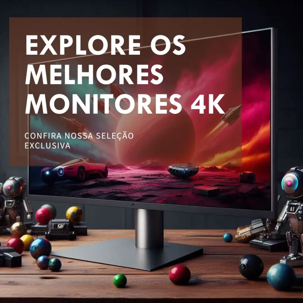 Principais Cinco  monitor 4k