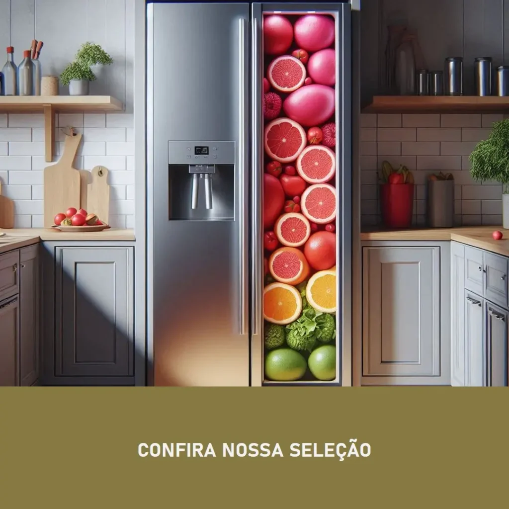 Lista de 5 Melhores:  geladeira brastemp frost free french door