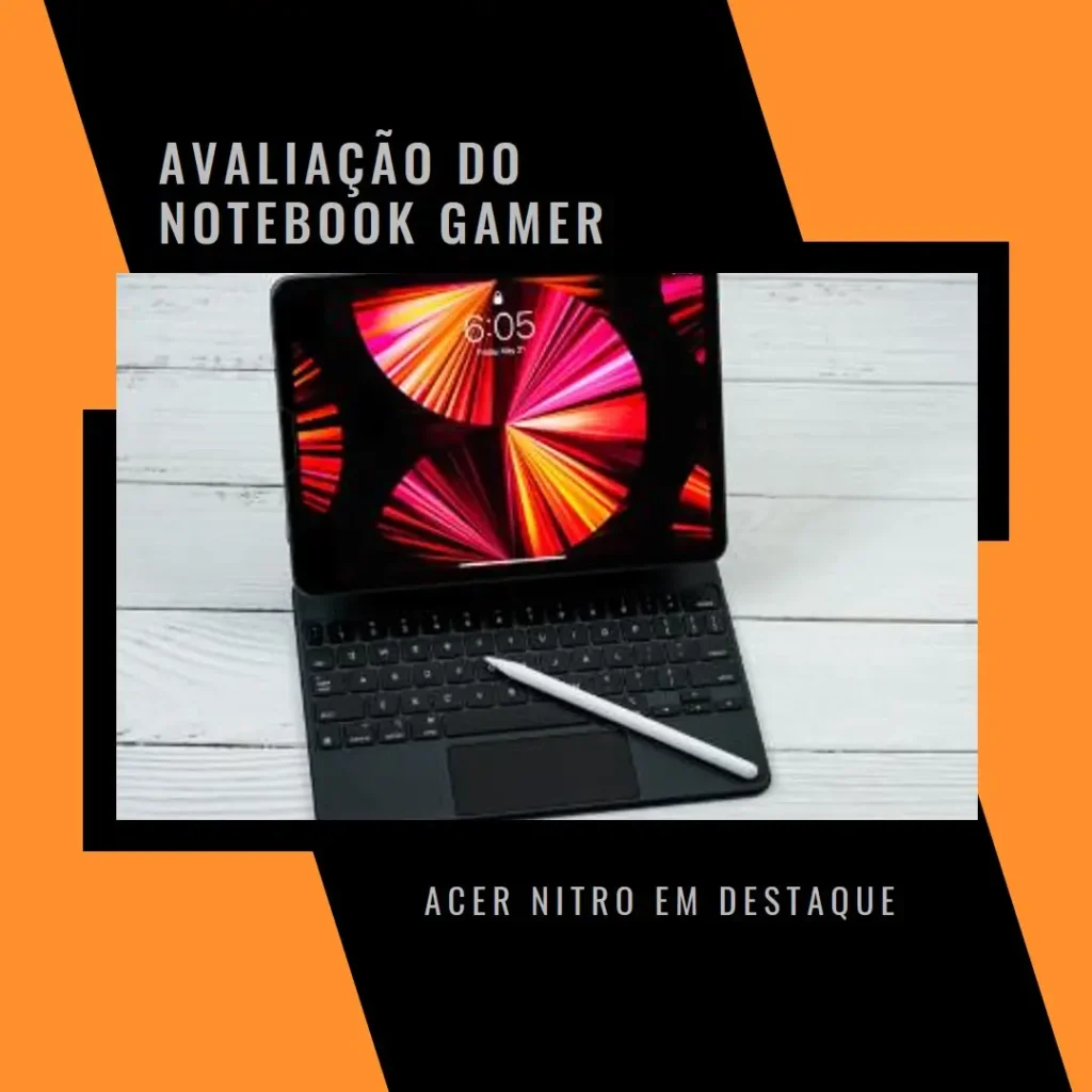 Notebook Gamer Acer Nitro V ANV15-51-54DL i5 13ªGen Windows 11 Home 8GB 512GB SSD RTX4050 15.6" FHD