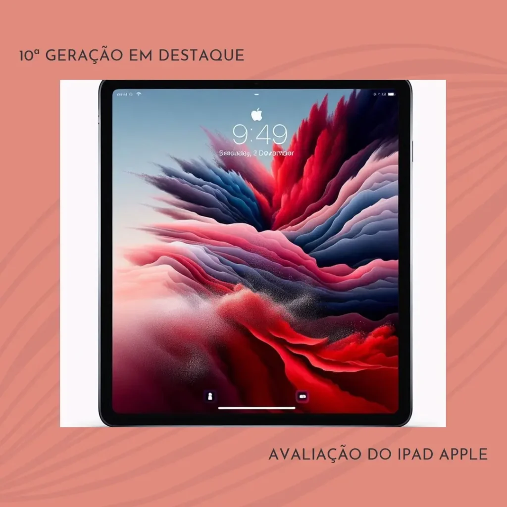 iPad da Apple com Chip A14 Bionic e Tela Liquid Retina 10,9”