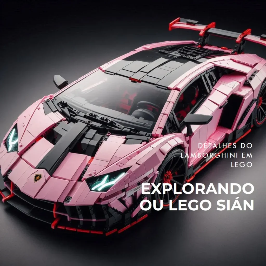 LEGO Technic Lamborghini Sián FKP 37: Uma Obra de Arte para Montar