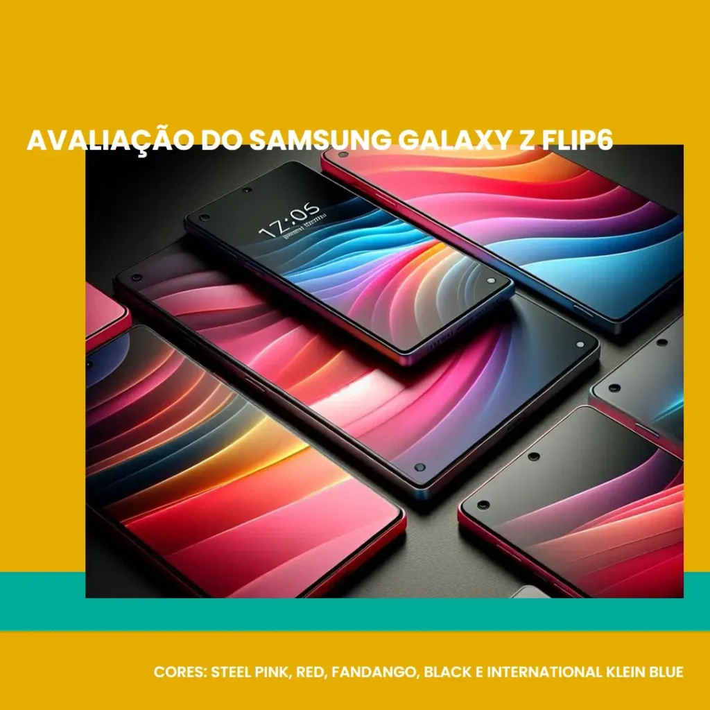 Samsung Galaxy Z Flip6 5G: Inovação e Compactação em um Smartphone Dobrável