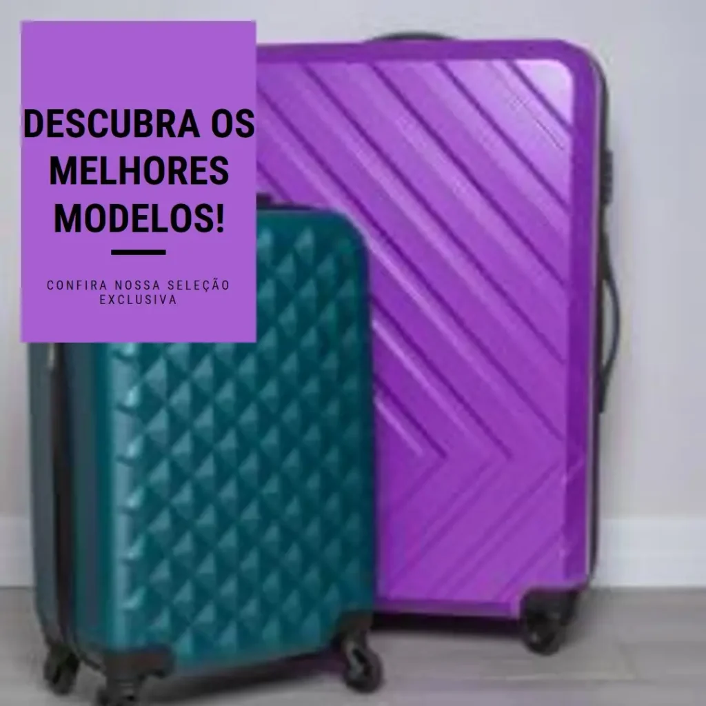 Os 5 Principais Modelos de  mala de viagem 23kg