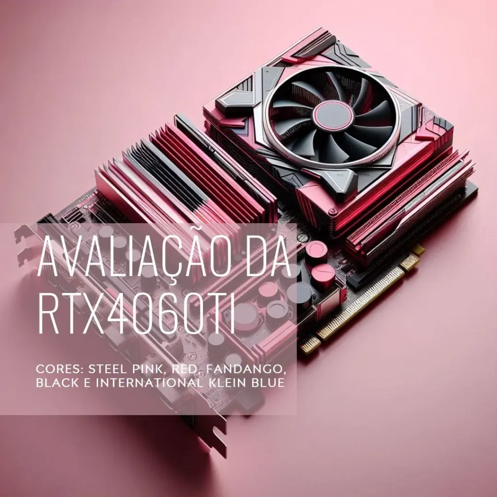 Placa de Vídeo NV RTX4060TI 8GB 1-CLICK OC 128BIT GDDR6 GALAX: Desempenho de Alta Performance