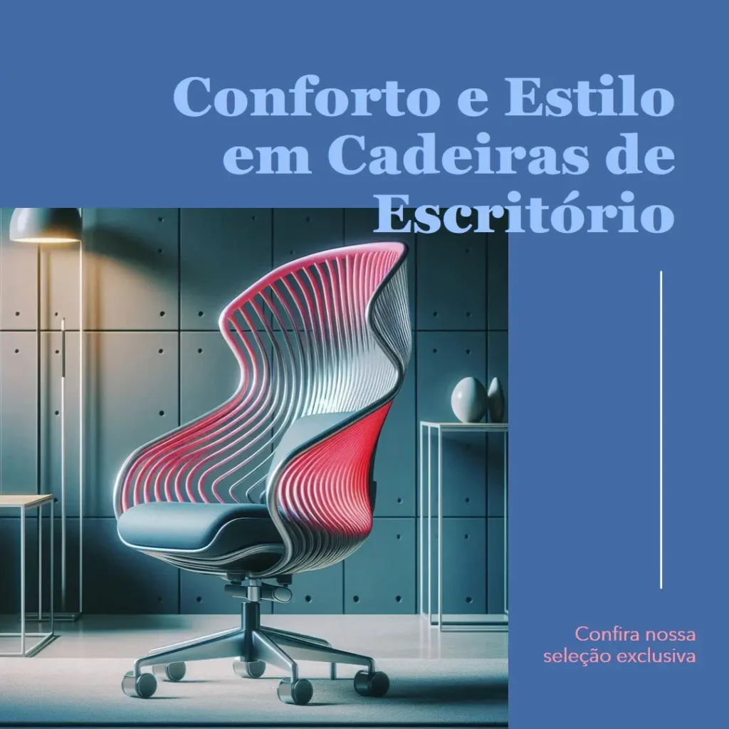 Top Cinco Modelos de  cadeira de escritorio confortavel