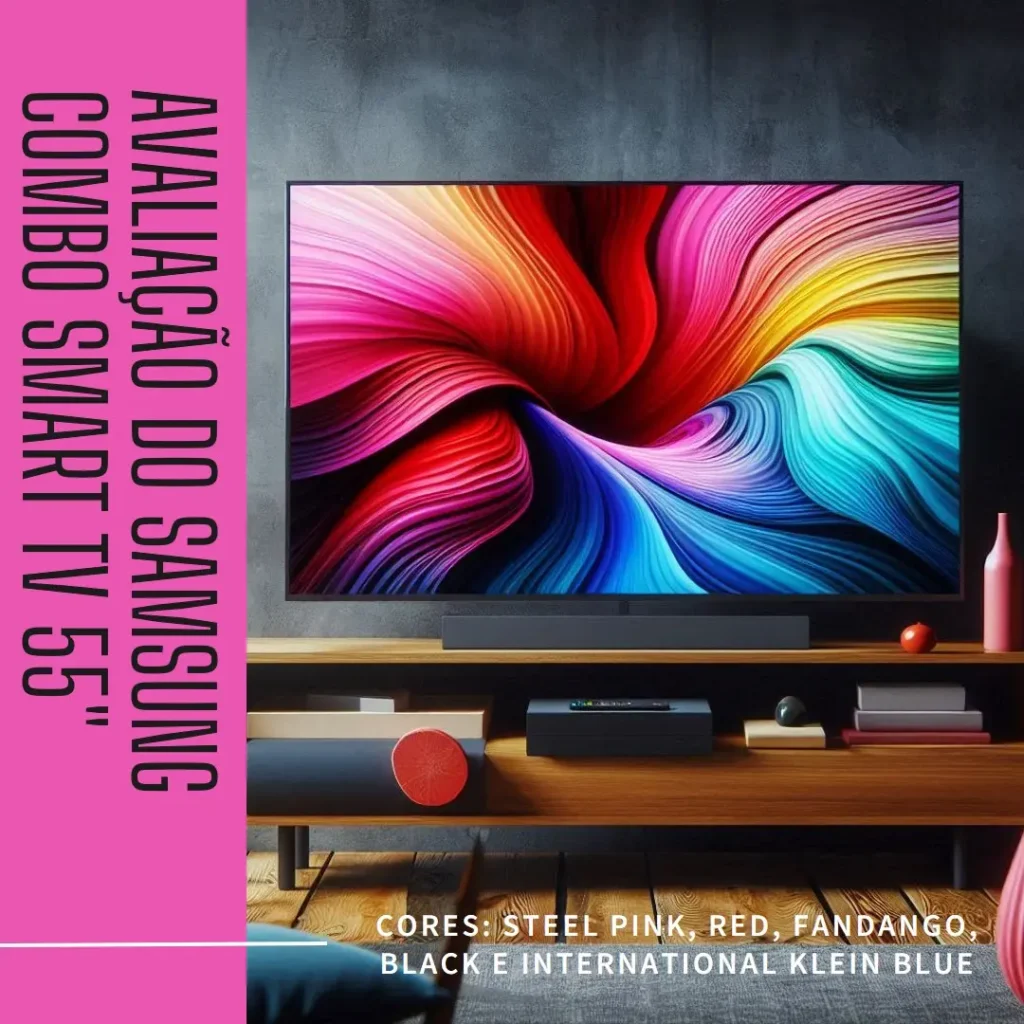 Samsung Smart TV 55" QLED 4K 55Q65D + Soundbar HW-B550/ZD: A combinação ideal para sua casa