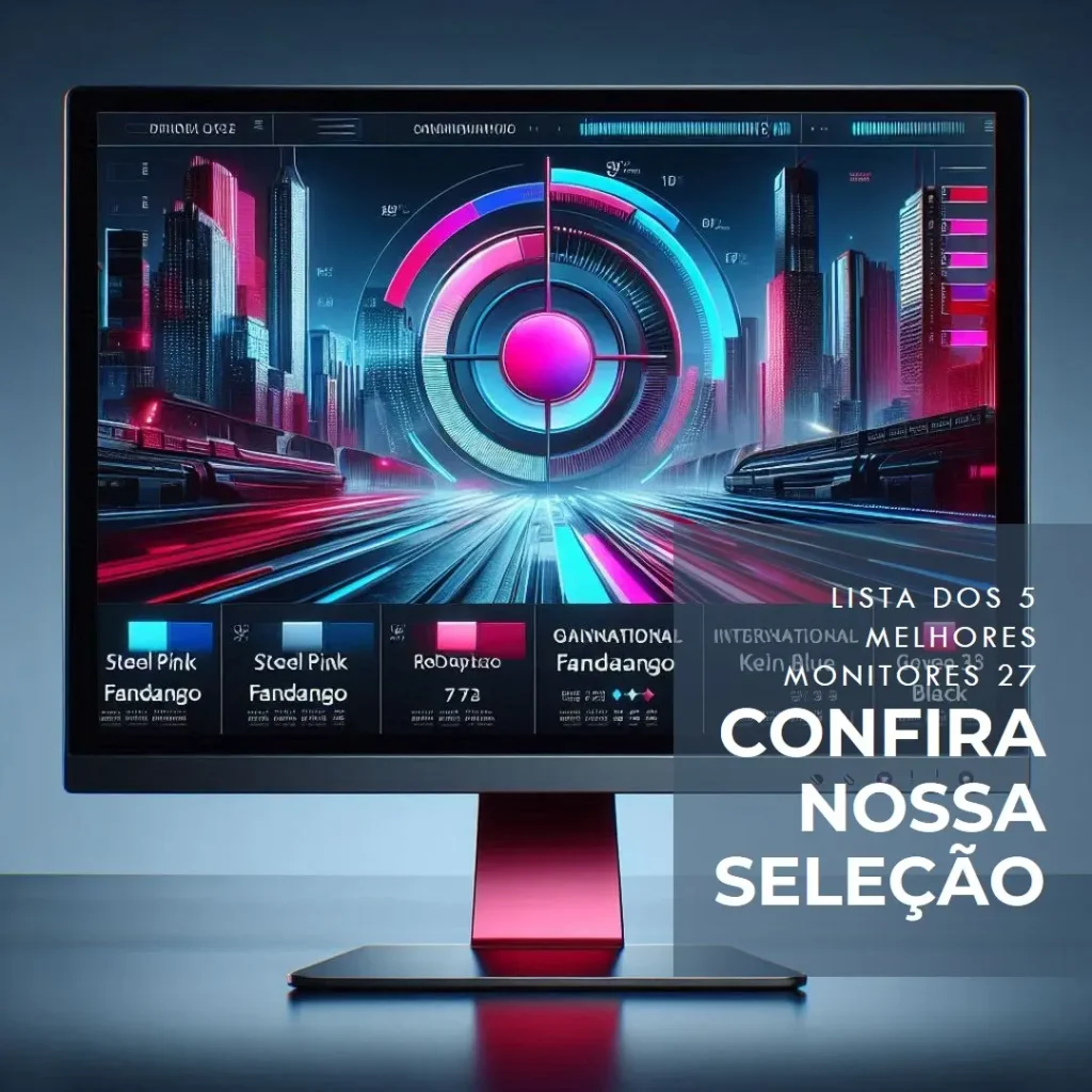 Lista de 5 Melhores:  monitor 27