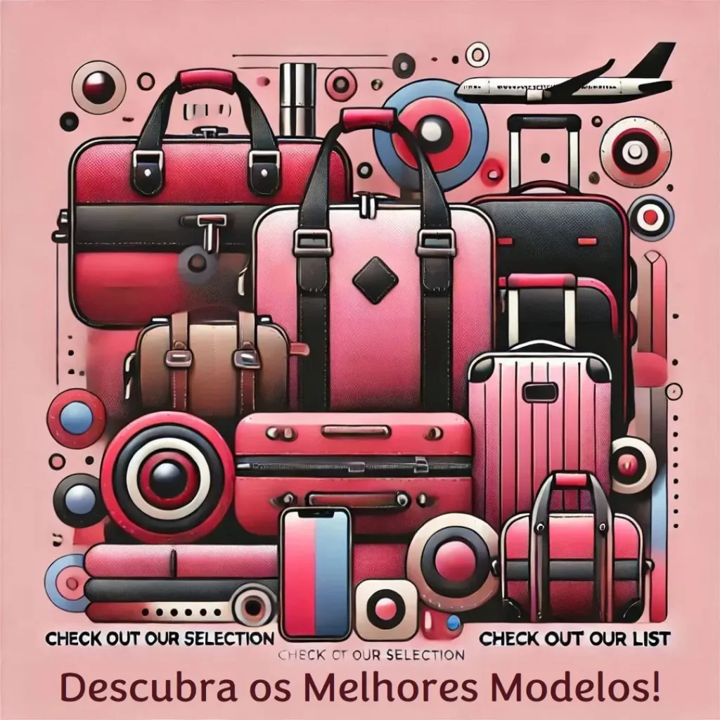 Cinco Melhores Modelos de  mala media de viagem