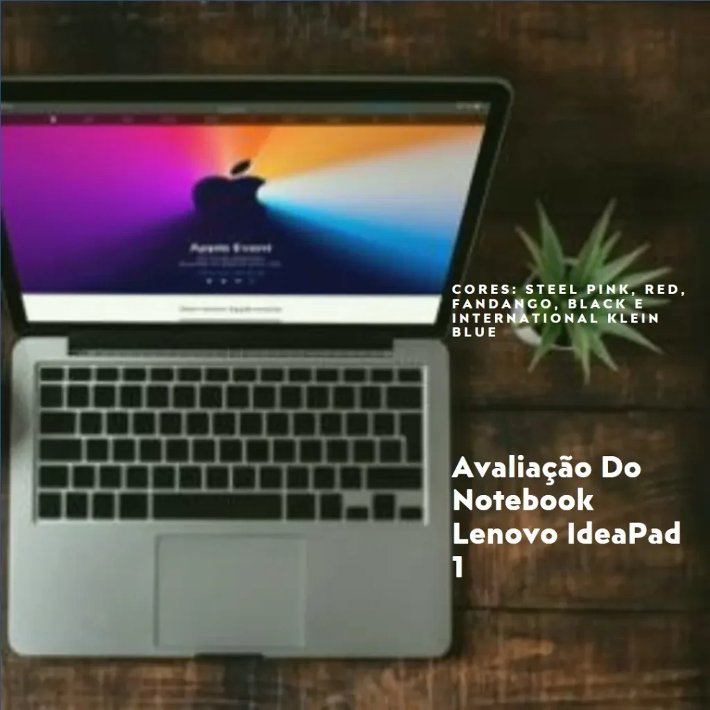 Notebook Lenovo IdeaPad 1 i3-1215U 4GB 256GB SSD 15.6'' W11: Potência e Versatilidade