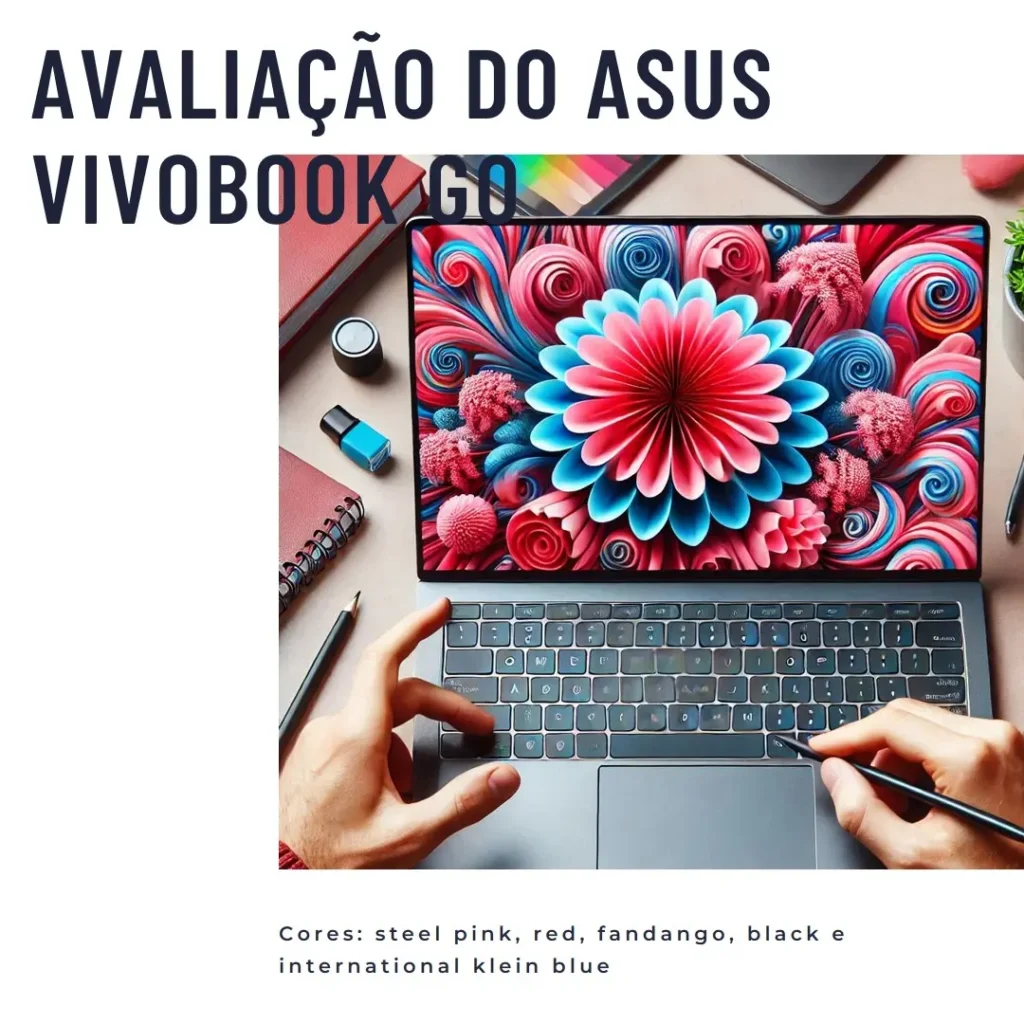 Notebook ASUS VivoBook Go 15: Potência e Design Compacto