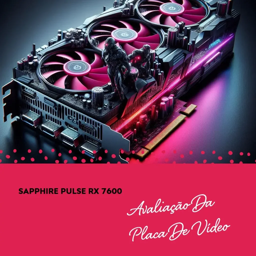 Placa de Vídeo Sapphire Pulse AMD Radeon RX 7600 - Desempenho e Custo Benefício