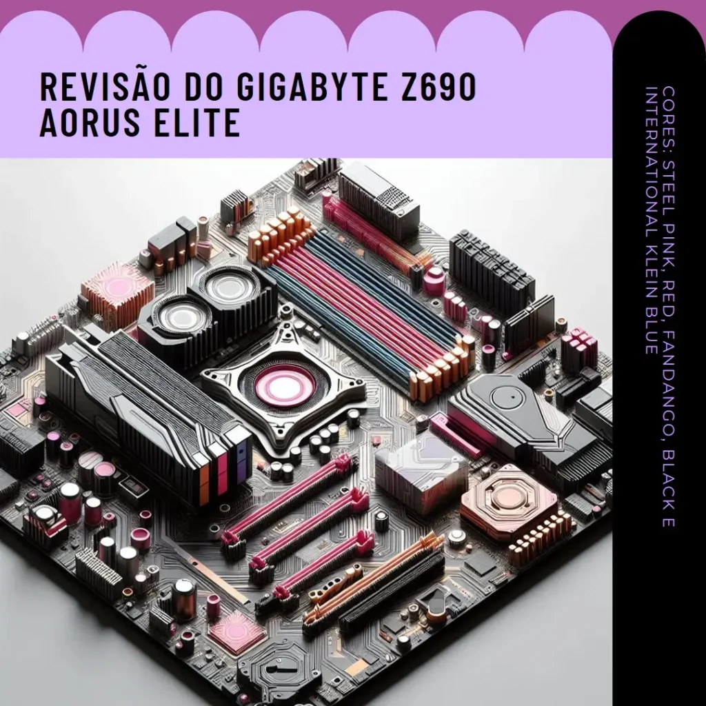 Gigabyte Z690 AORUS Elite DDR4 ATX Placa-mãe - Suporte para Intel 12ª Geração