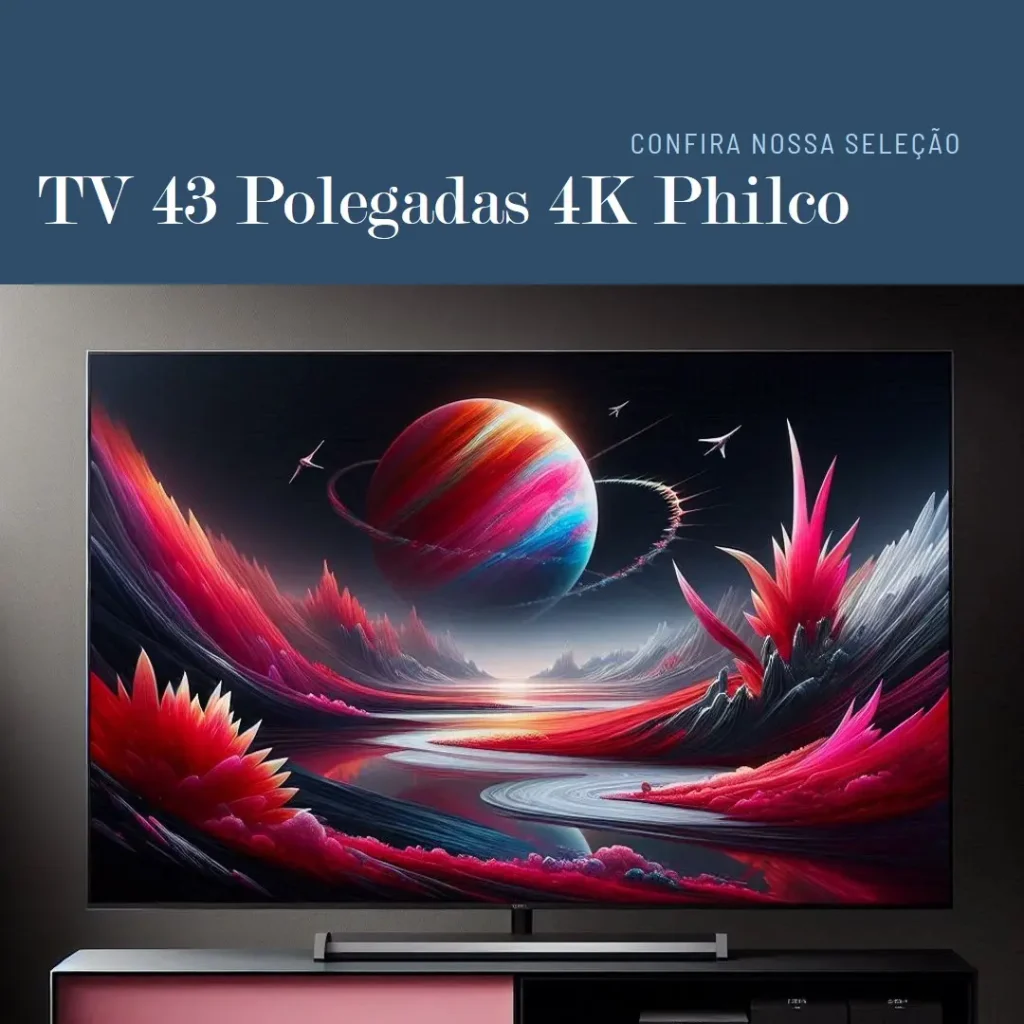 Principais 5  TV 43 polegadas 4K Philco