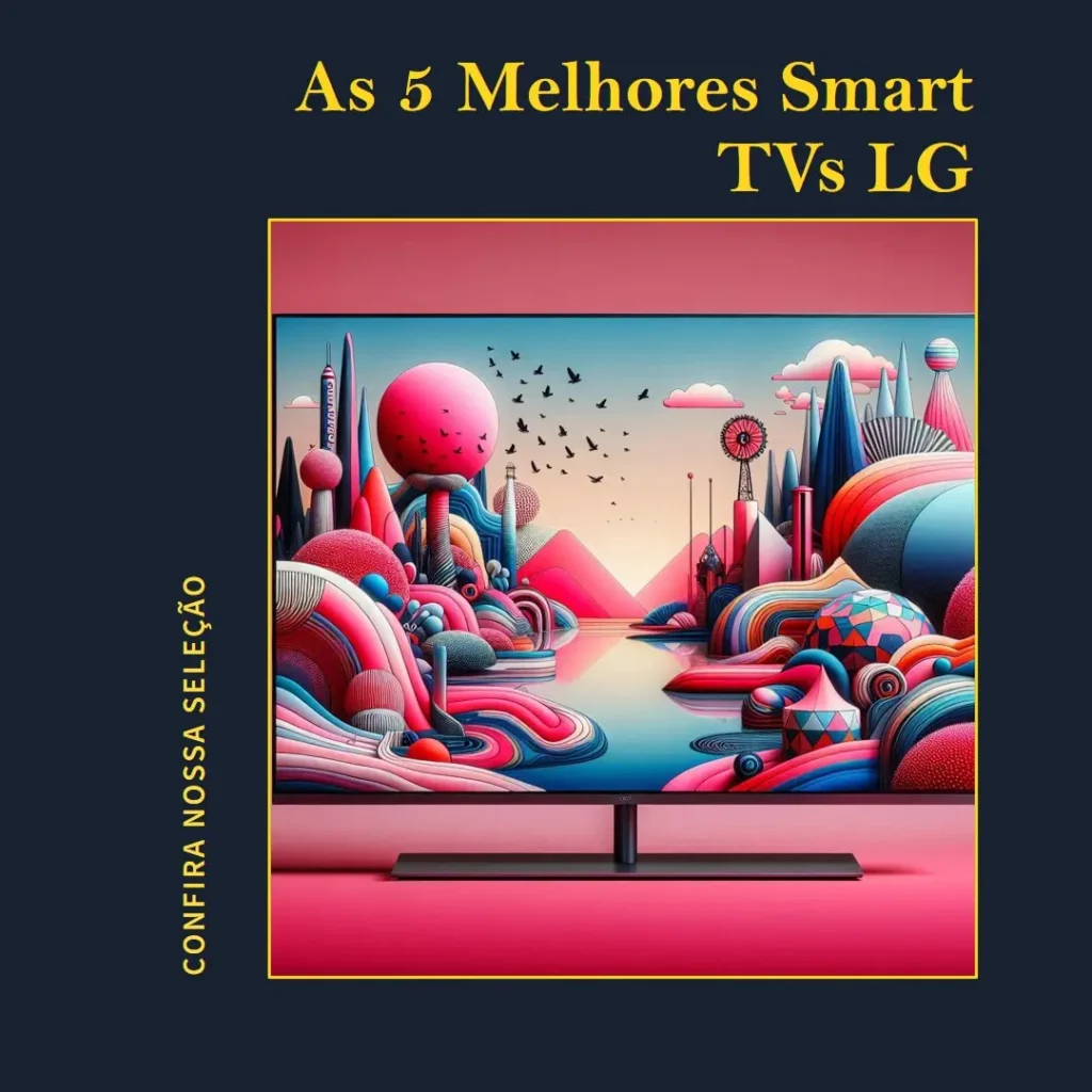 Lista de 5 Melhores:  smart TV LG