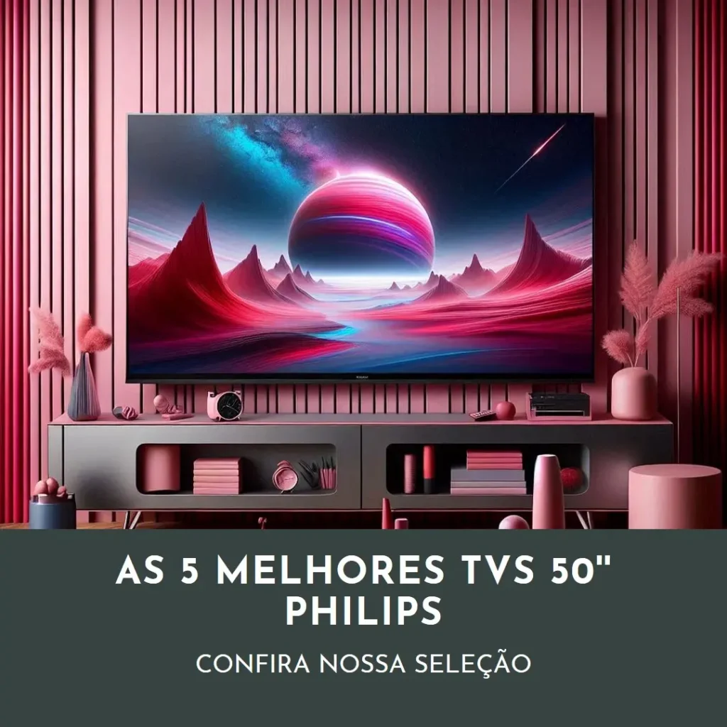 Lista de 5 Melhores:  TV 50 polegadas Philips