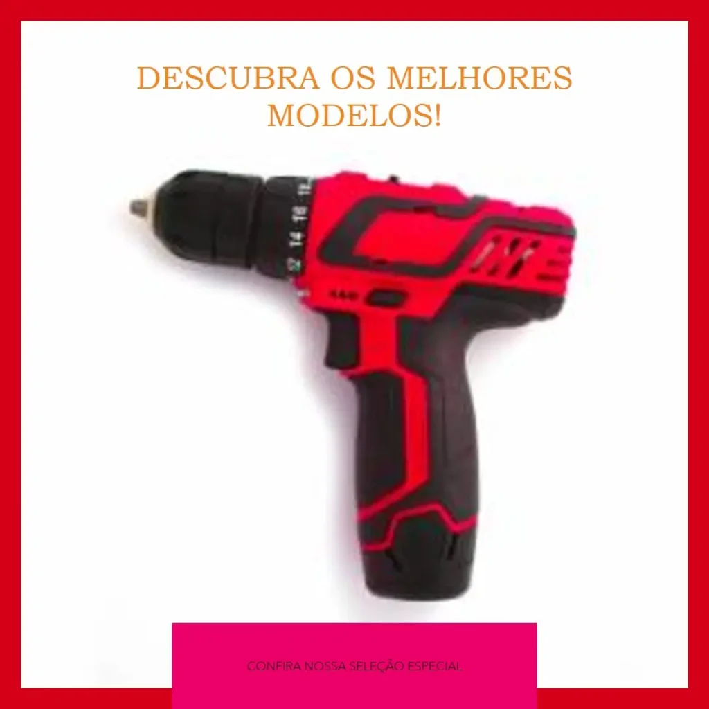 Os 5 Melhores Modelos de  parafusadeira bosch 12v