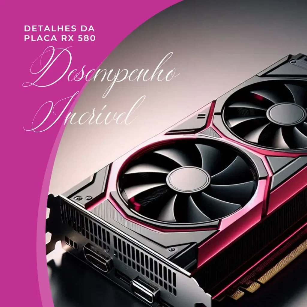 Placa de Vídeo RX 580 8GB OC+ GTS DDR5 1386MHz, XFX