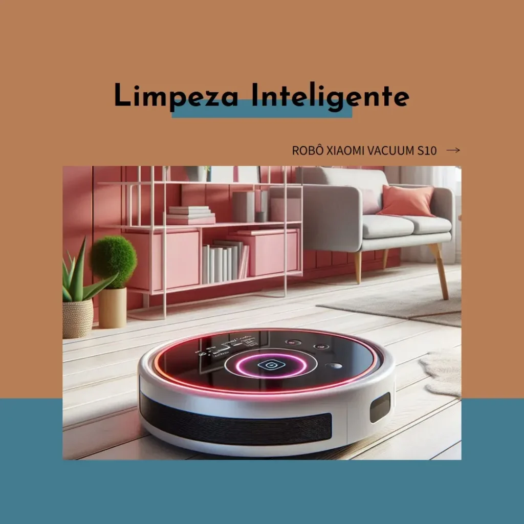 Xiaomi Robot Vacuum S10: Sucção de 4000Pa, Lavagem e Planejamento Inteligente