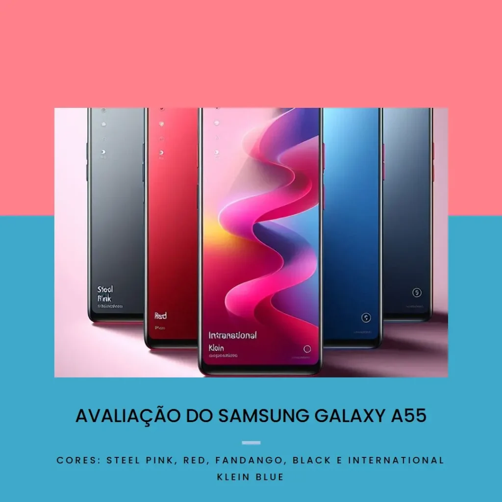 Celular Samsung Galaxy A55 5G: Câmera Tripla até 50MP e Tela de 6.6"