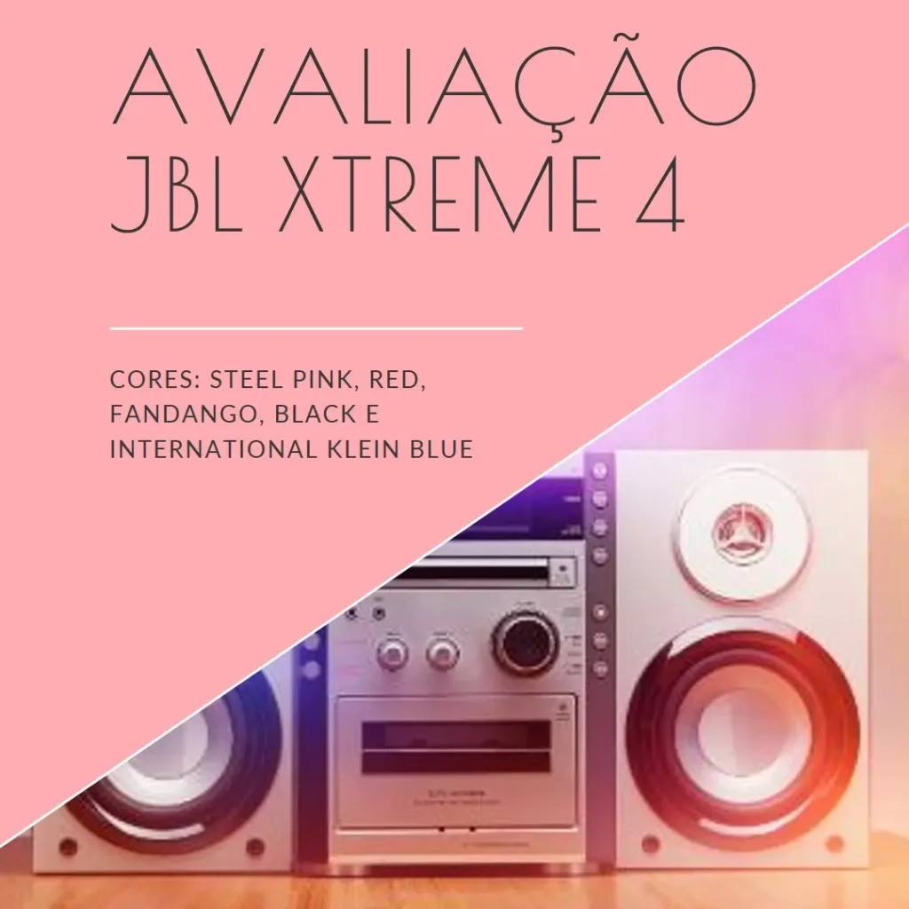 Caixa de Som JBL Bluetooth Xtreme 4: Potência de Som e Funcionalidade