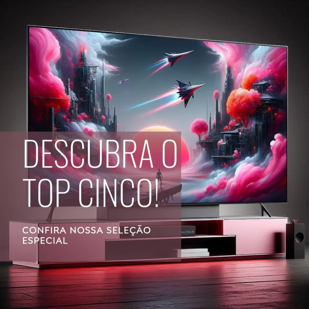 Top Cinco  led TV 4K smart