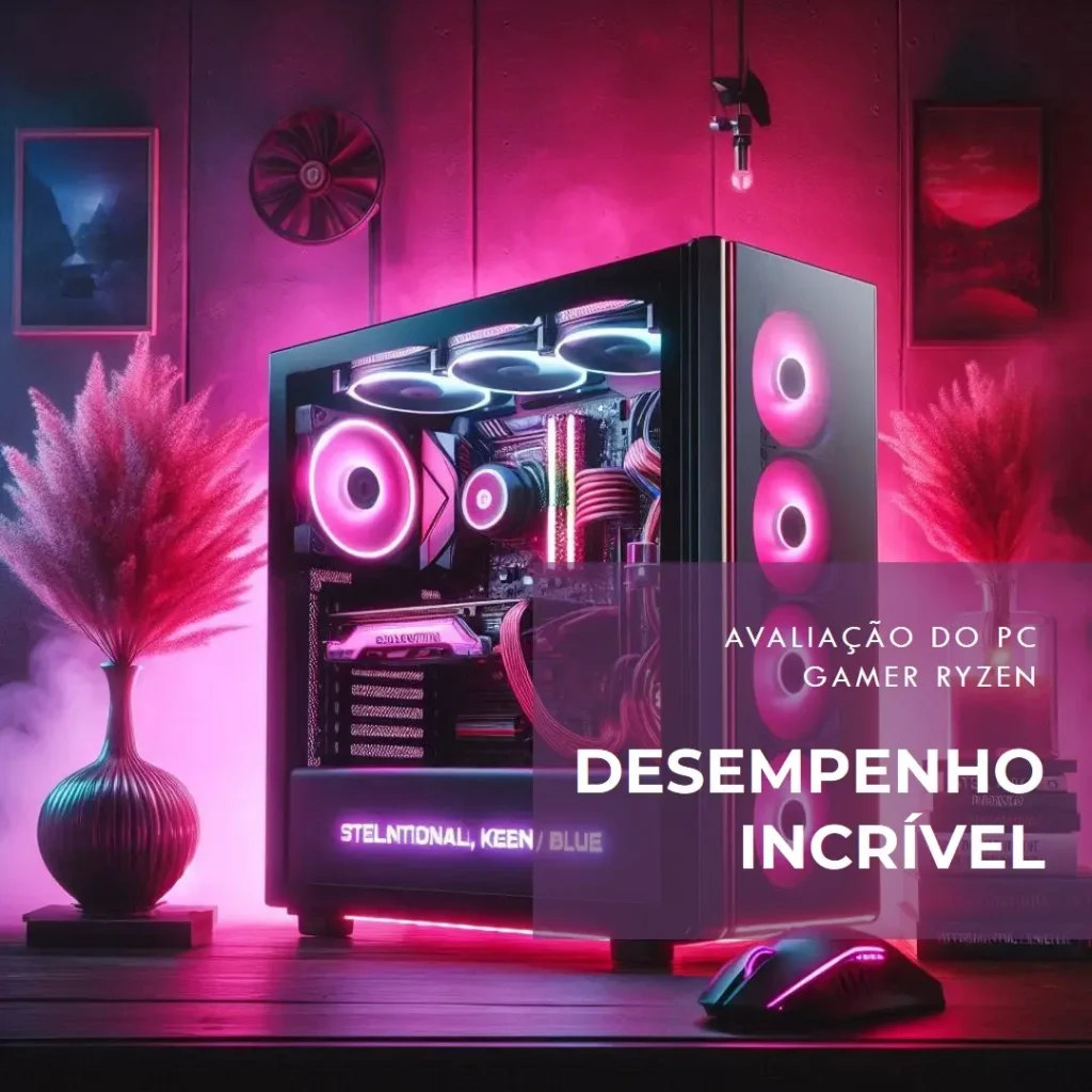 PC GAMER LIDER RYZEN 5 4600G: Desempenho e Potência para Jogos