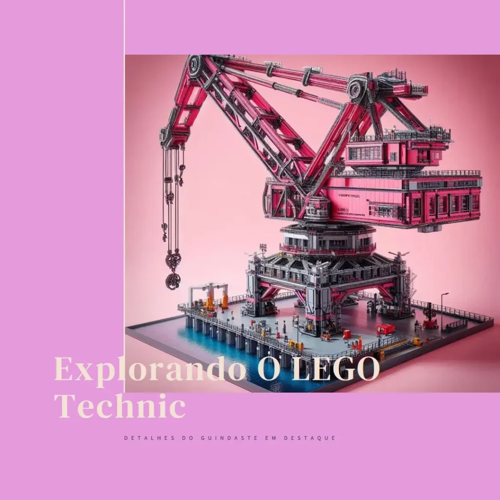 LEGO Technic Guindaste Sobre Esteiras 42097 – 920 Peças