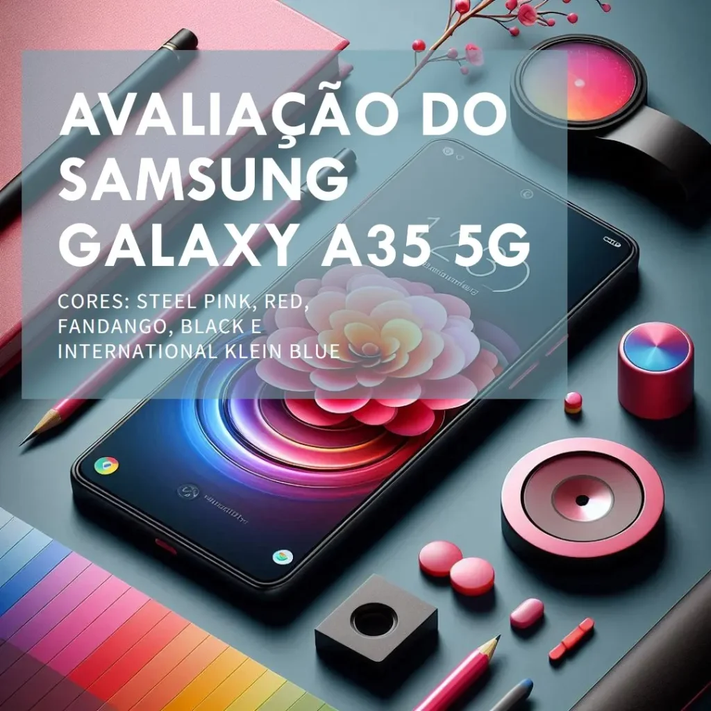 Samsung Galaxy A35 5G: Câmera Tripla 50MP, Tela 6.6", 256GB