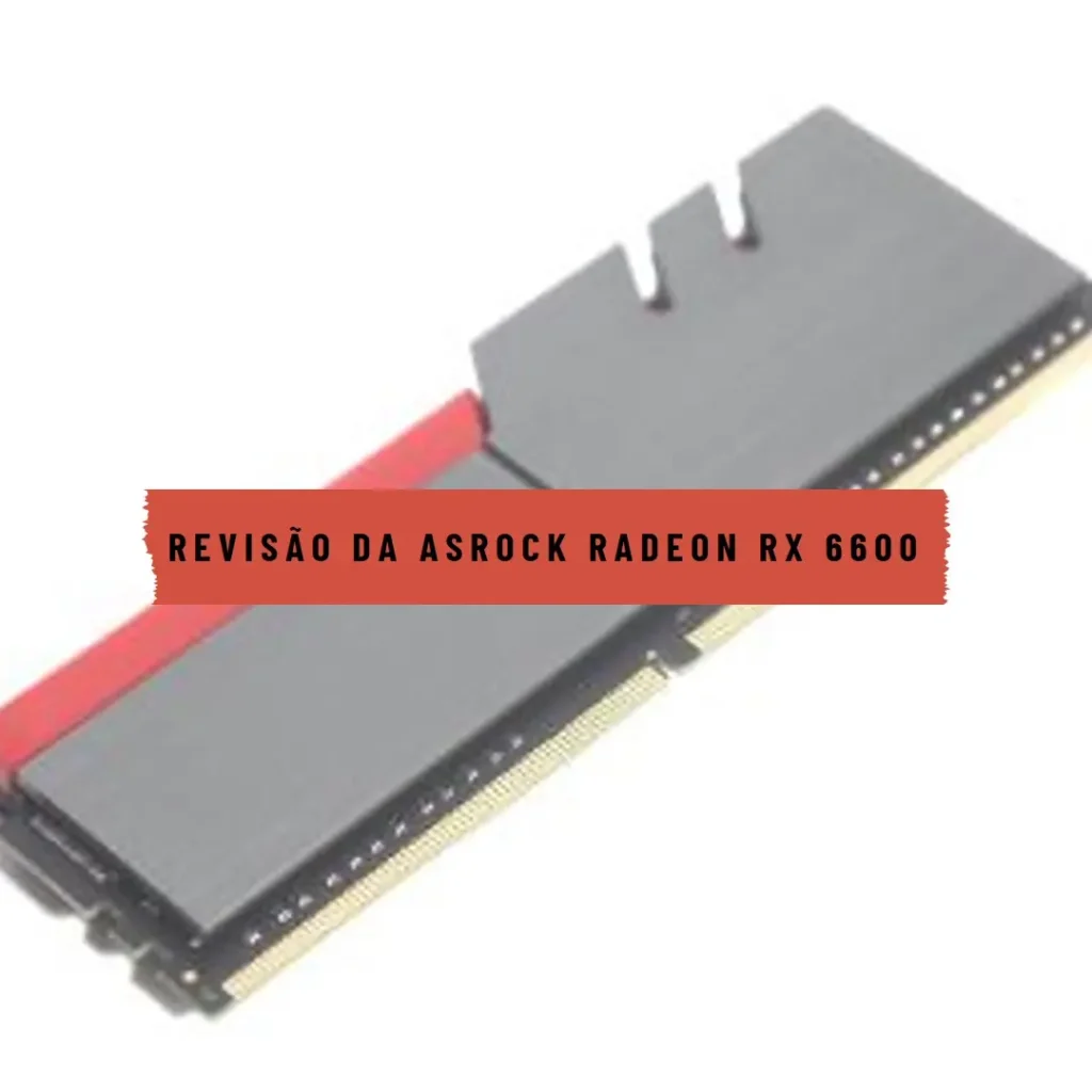 Placa de Vídeo ASRock Radeon RX 6600 Challenger D, 8GB, GDDR6