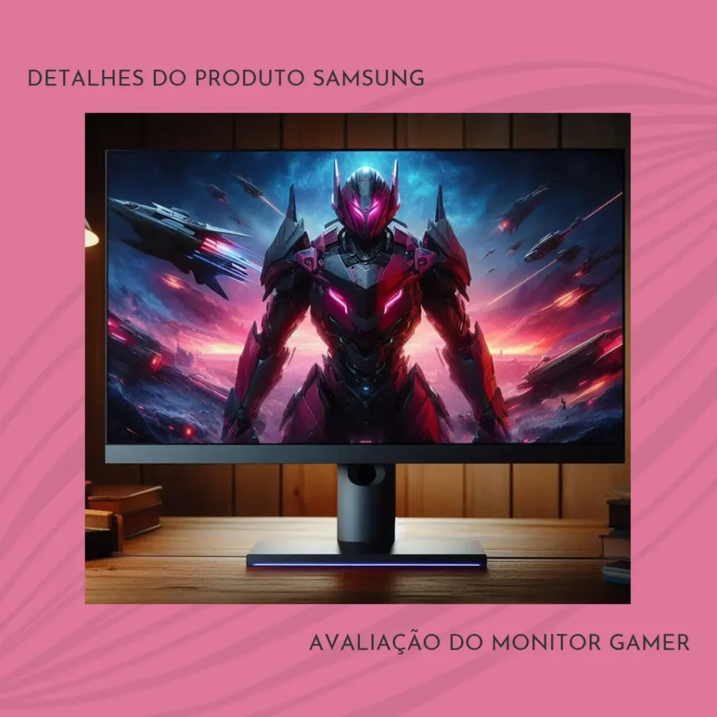 SAMSUNG Monitor Gamer Odyssey 27", FHD, 240 Hz, 1ms: Um Visão Imersiva e de Alta Performance