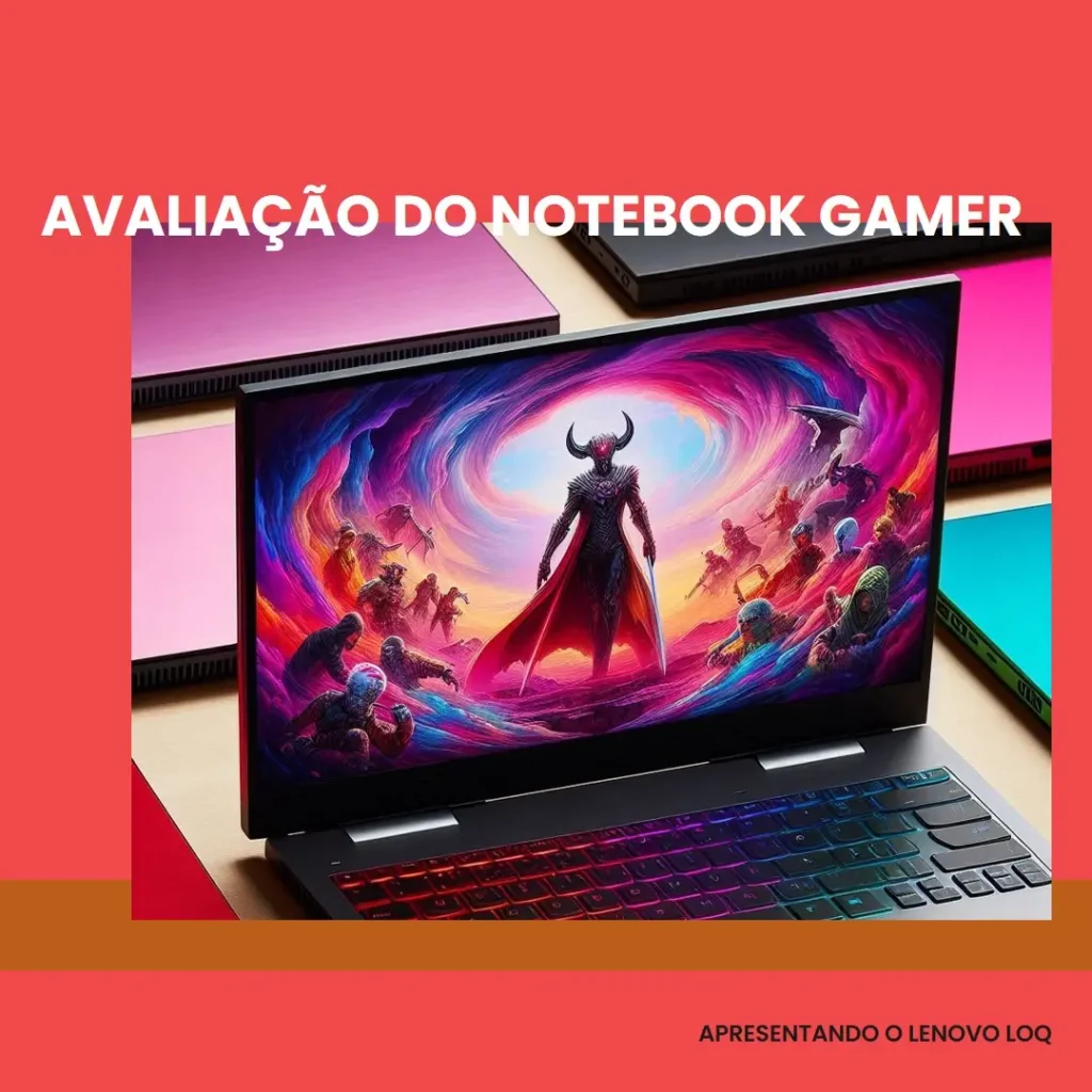 Notebook Gamer Lenovo LOQ Intel Core i5-12450H 8GB 512GB SSD RTX 2050 15.6" FHD W11