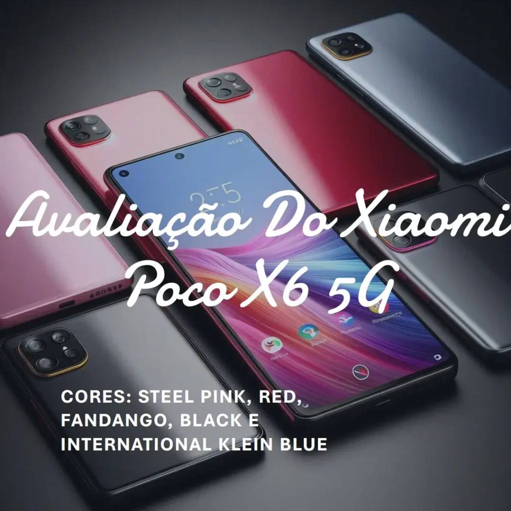 Smartphone Xiaomi Poco X6 5G 256GB/8GB Ram: Desempenho e Design Incríveis