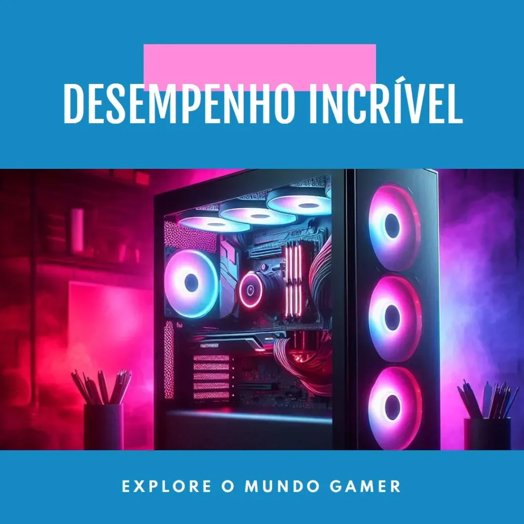 Computador Gamer Completo RGB Intel Core i5 8GB SSD 480GB Kit Gamer