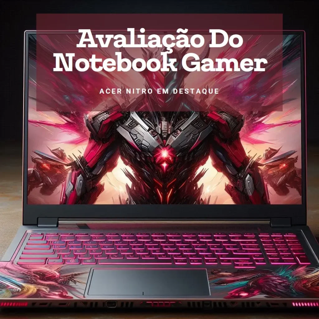 Notebook Gamer Acer Nitro V15 ANV15-51-57WS i5 13ª Gen Linux 8GB 512GB SSD RTX 3050 FHD