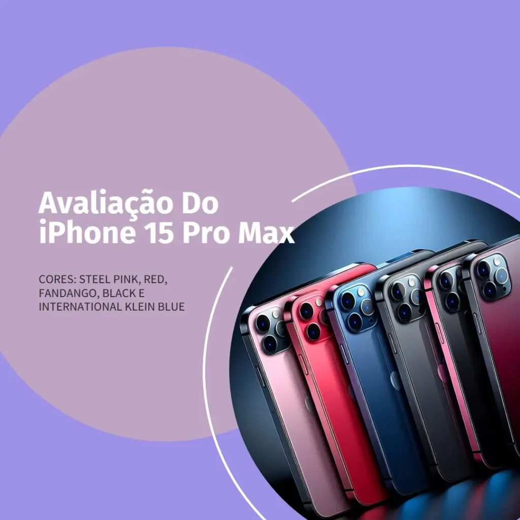 Apple iPhone 15 Pro Max (256 GB) - Poder e Sofisticação