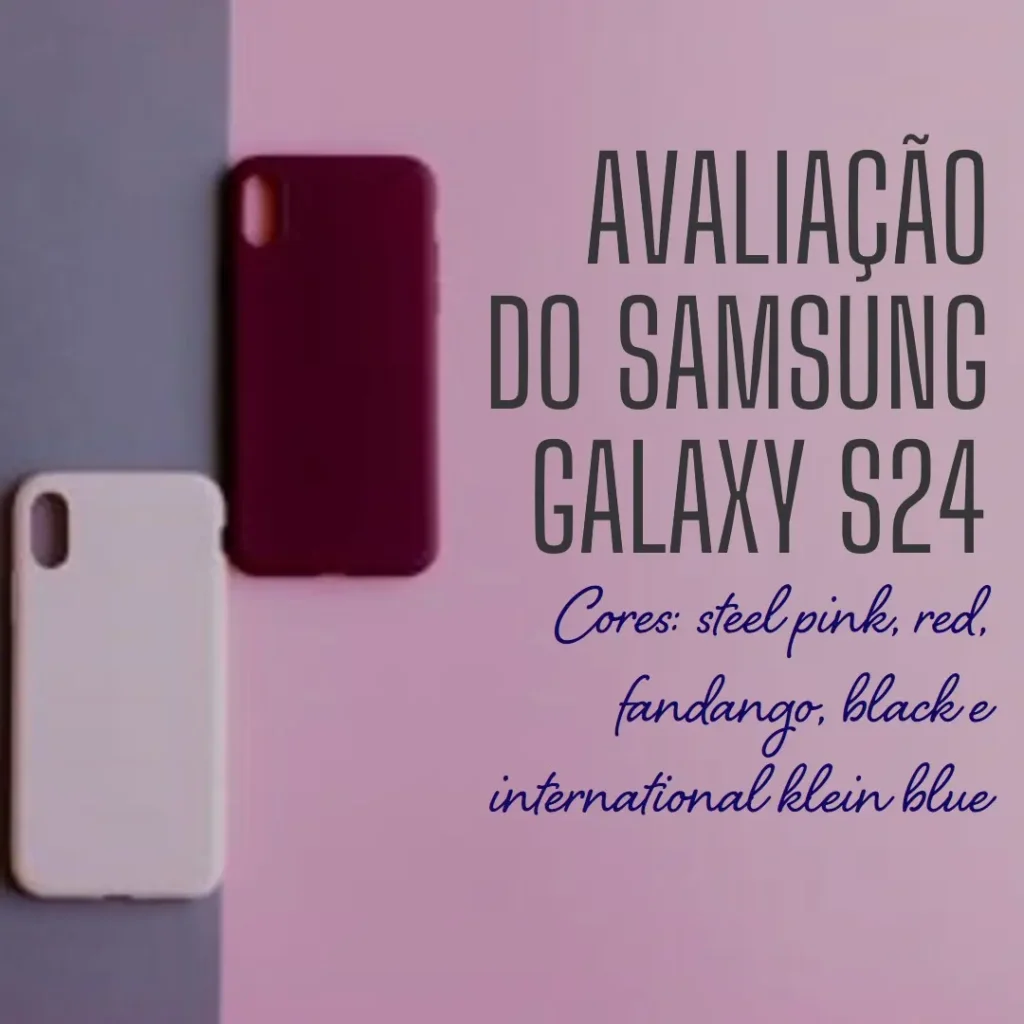 Smartphone Samsung Galaxy S24 com Galaxy AI, 256GB e Tela de 6.2"