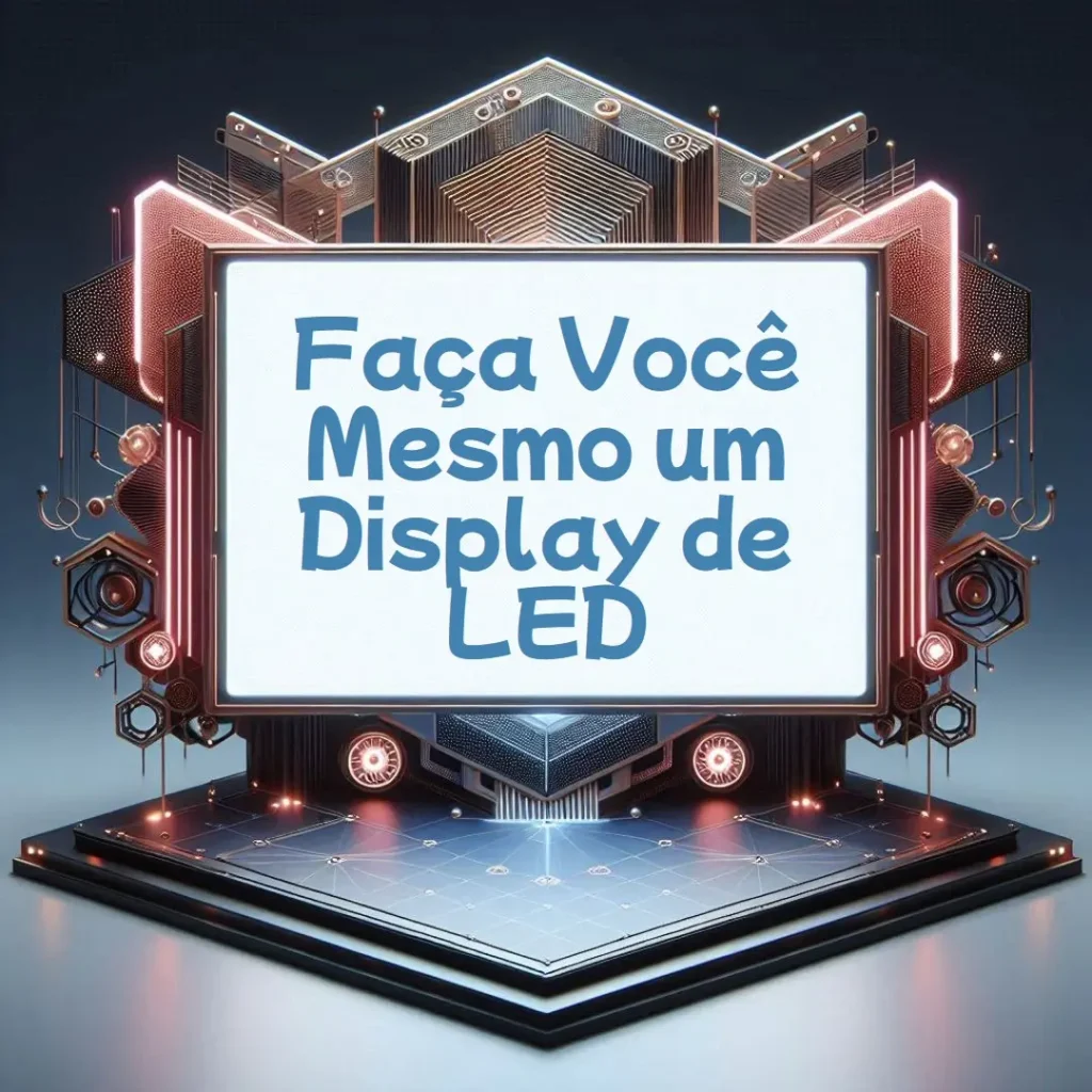 Display de LED de hélice DIY com Arduino