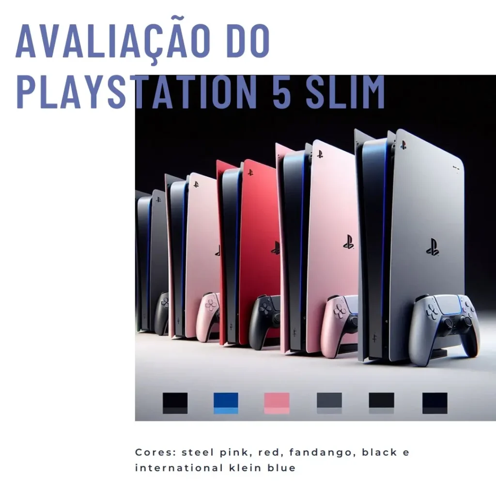 PlayStation®5 Slim Disk + 2 Jogos: Potência, Design e Imersão